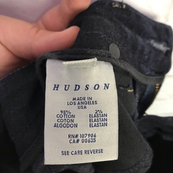 Hudson DHA Dark Wash Skinny Leg Jeans 26 - Picture 8 of 8